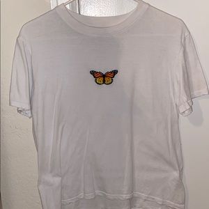 brandy butterfly shirt